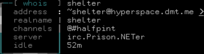 Doot: Forge whois theme from XiRCON + kano.tcl